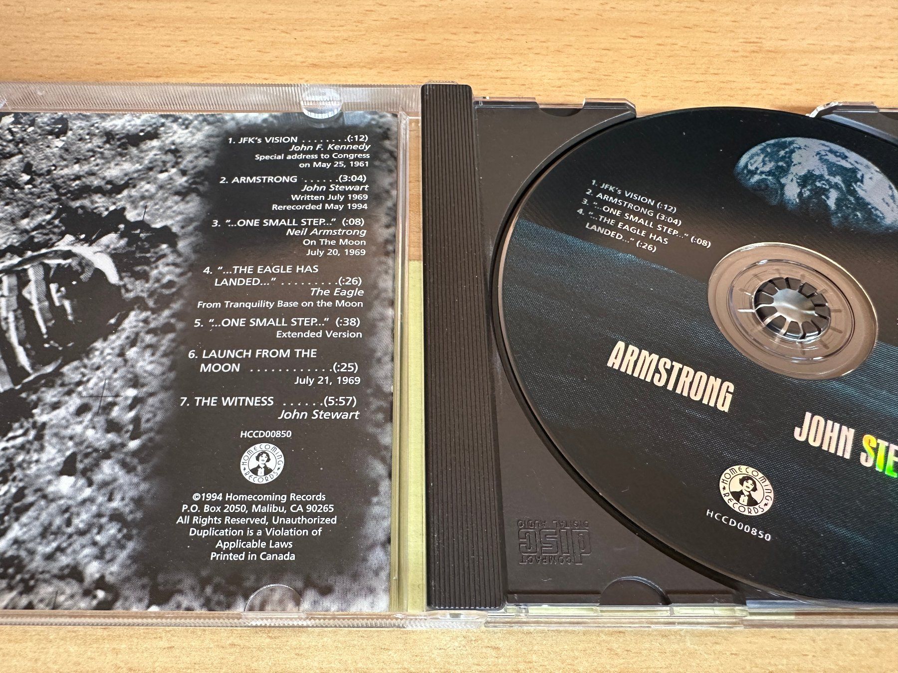 CD: John Stewart – Armstrong – Usato da Rikon im Tösstal venduto da Alpenmutz 2