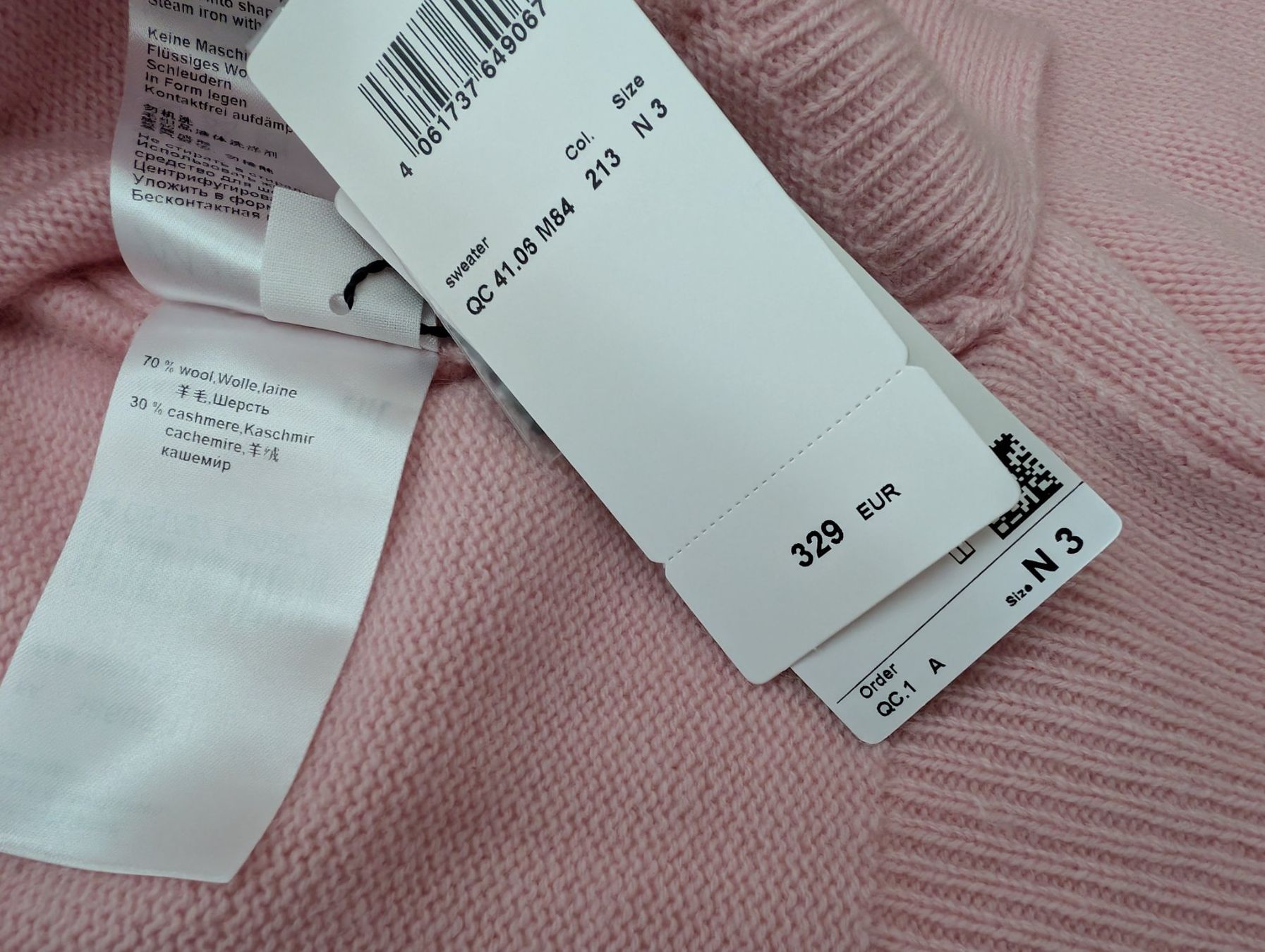 Maglioni & Felpe: Kaschmirpullover, rosa, Gr. 38, MARCCAIN, neu – Nuovo (secondo la descrizione) da Ermatingen venduto da Hanni_und_Nanni 4
