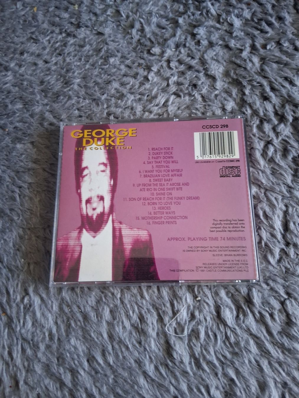 CD: GEORGE DUKE    THE COLLECTION    CD – Usato da Wetzikon ZH venduto da Ramones01 1