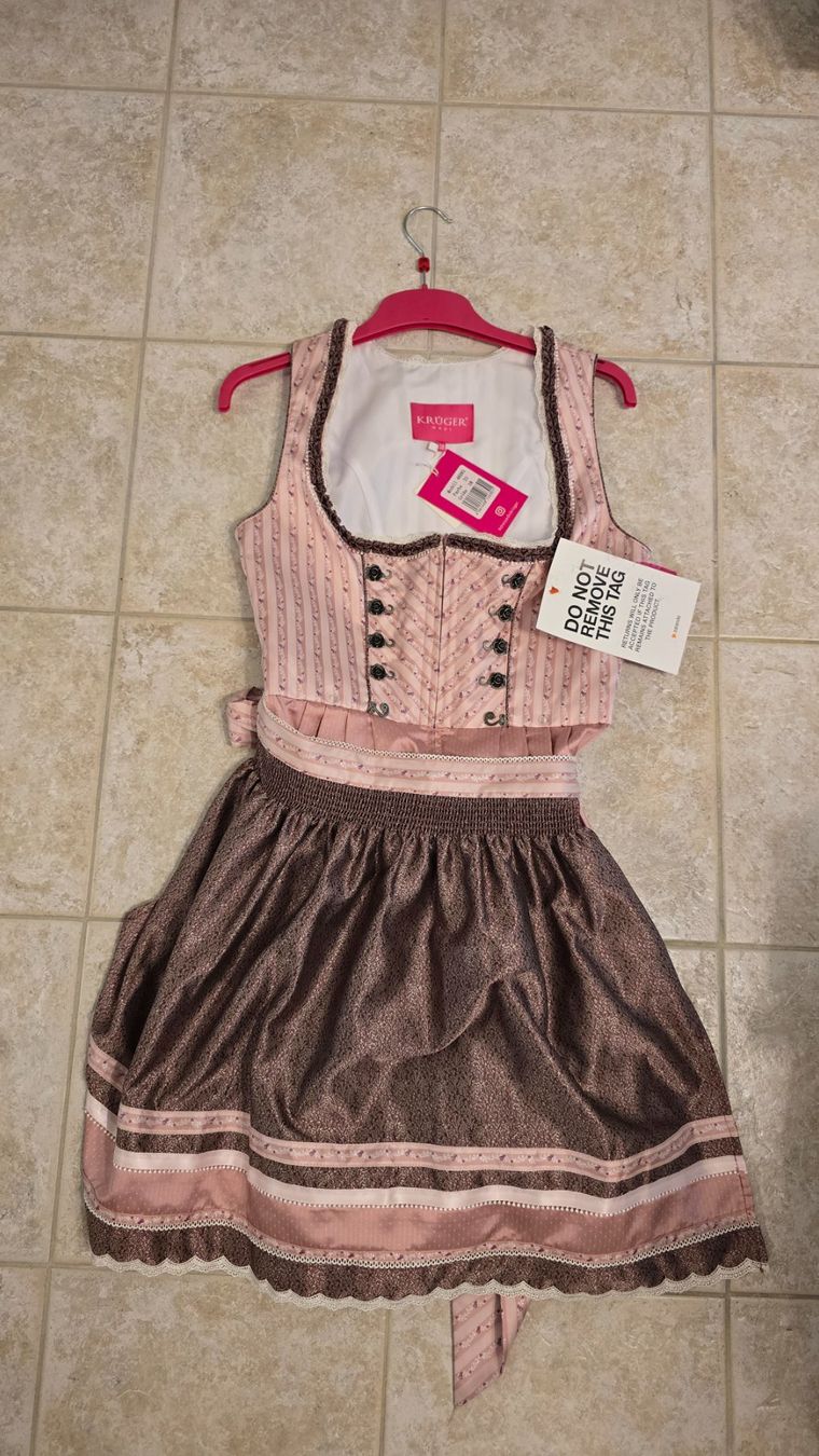 Costumi: Dirndl Krüger, Grösse 38 – Usato da Oeschgen venduto da schnemo77