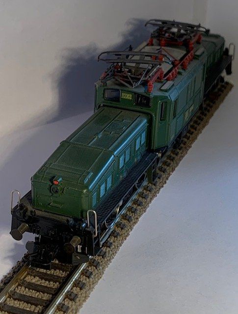 Märklin Modelleisenbahnen: Güterzuglok Märklin HAMO Spur H0 – Gebraucht aus Winterthur von Porzellan 2
