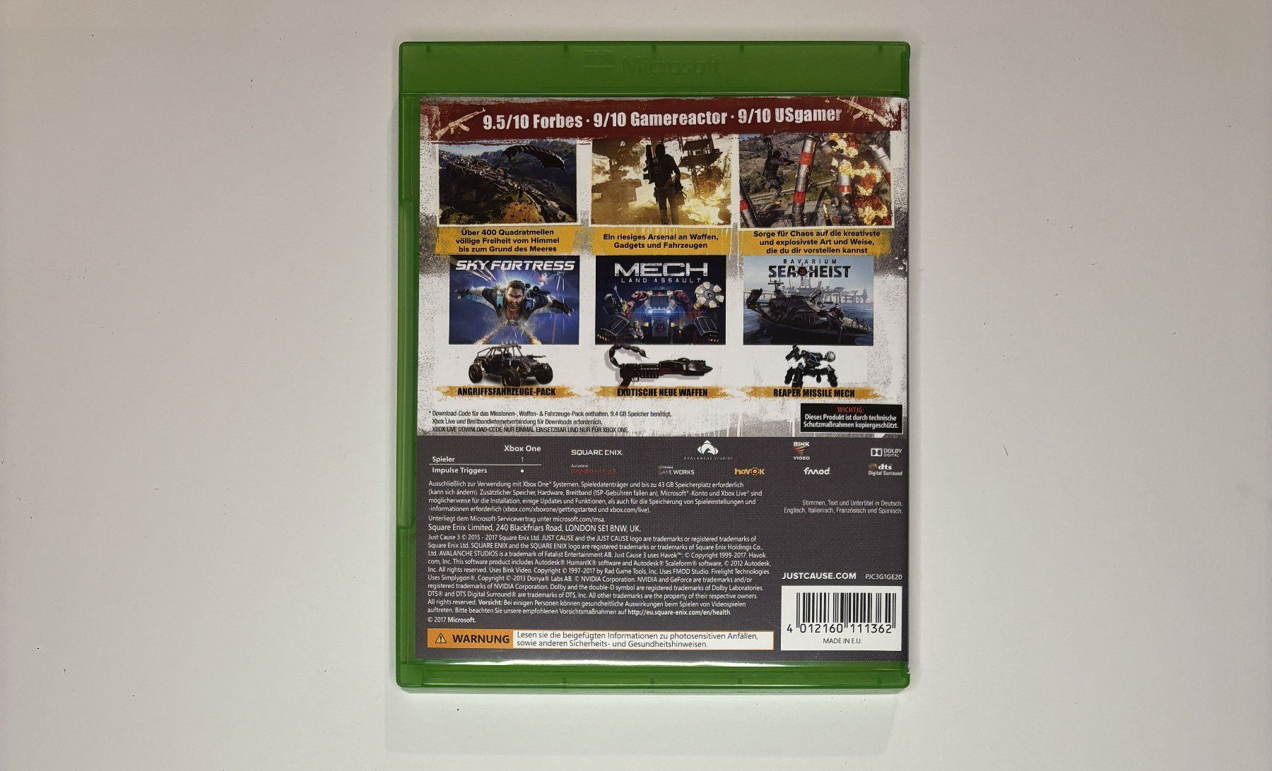 Giochi: XBOX One - Just Cause 3 – Usato da Allschwil venduto da Bullach 2