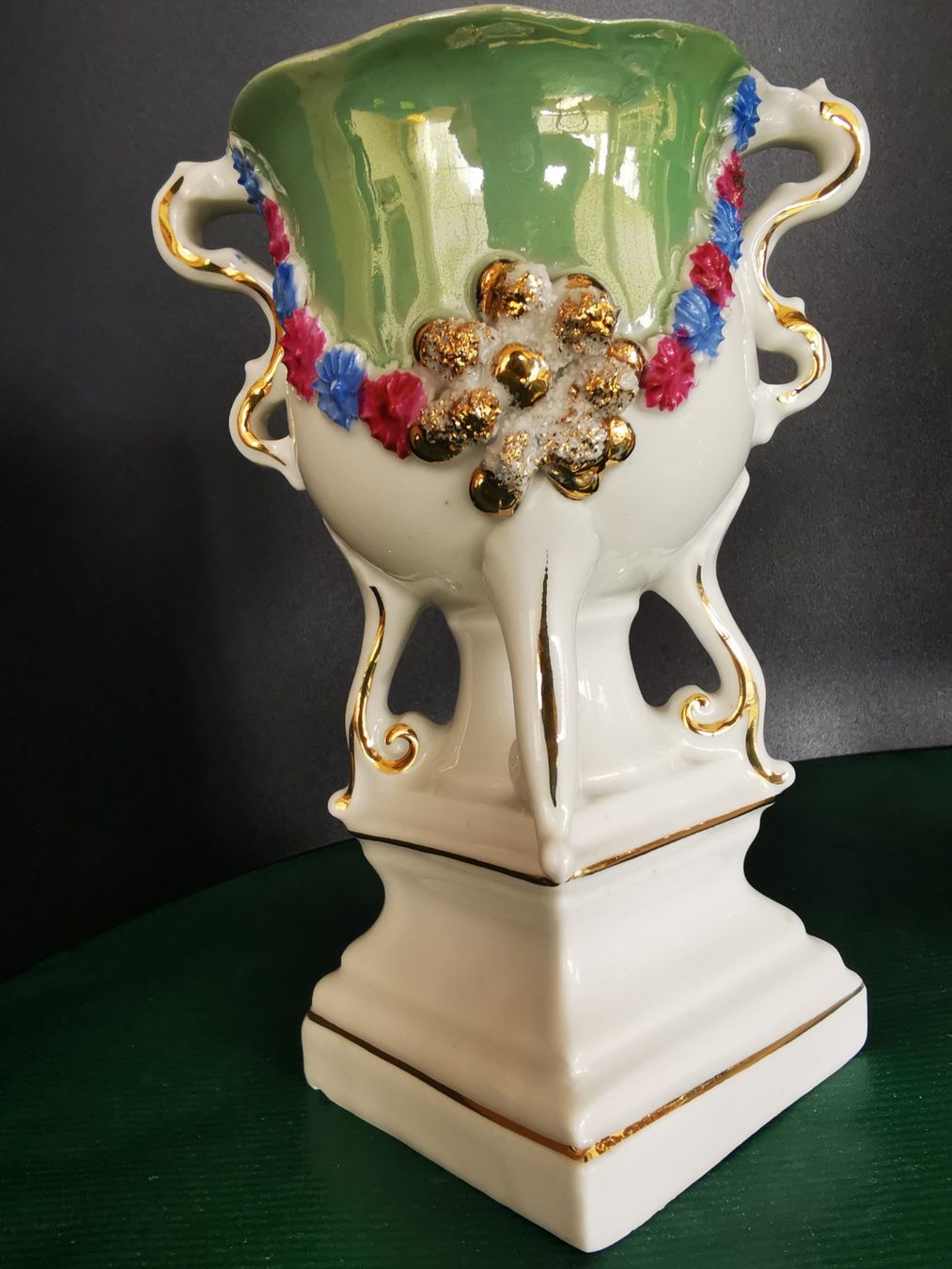 Vasi & Recipienti: 1 Paar Biedermeier-Vasen - Jugendstil – Usato da Dübendorf venduto da aschiduebendorf 1