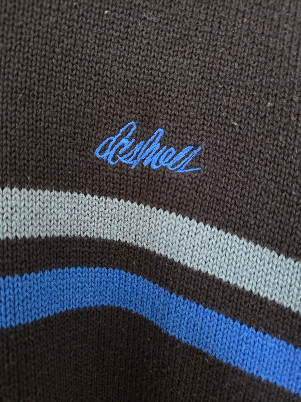 DC shoes Maglioni & Felpe: DC Shoes Strickpullover Herren L schwarz blau grau – Usato da Rothenburg venduto da RaphiS549 2