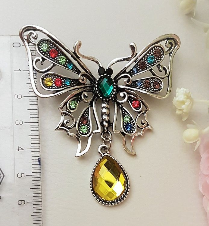 Grande broche papillon – Gigette Vintage