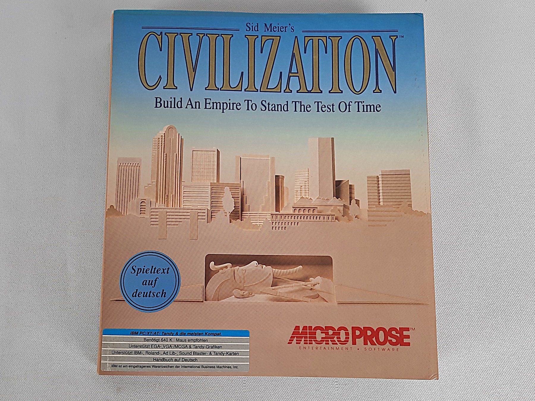 Spiele: MICROPROSE: "Sid Meier's Civilization" – Gebraucht aus Beinwil am See von Restwert_Beinwil 1