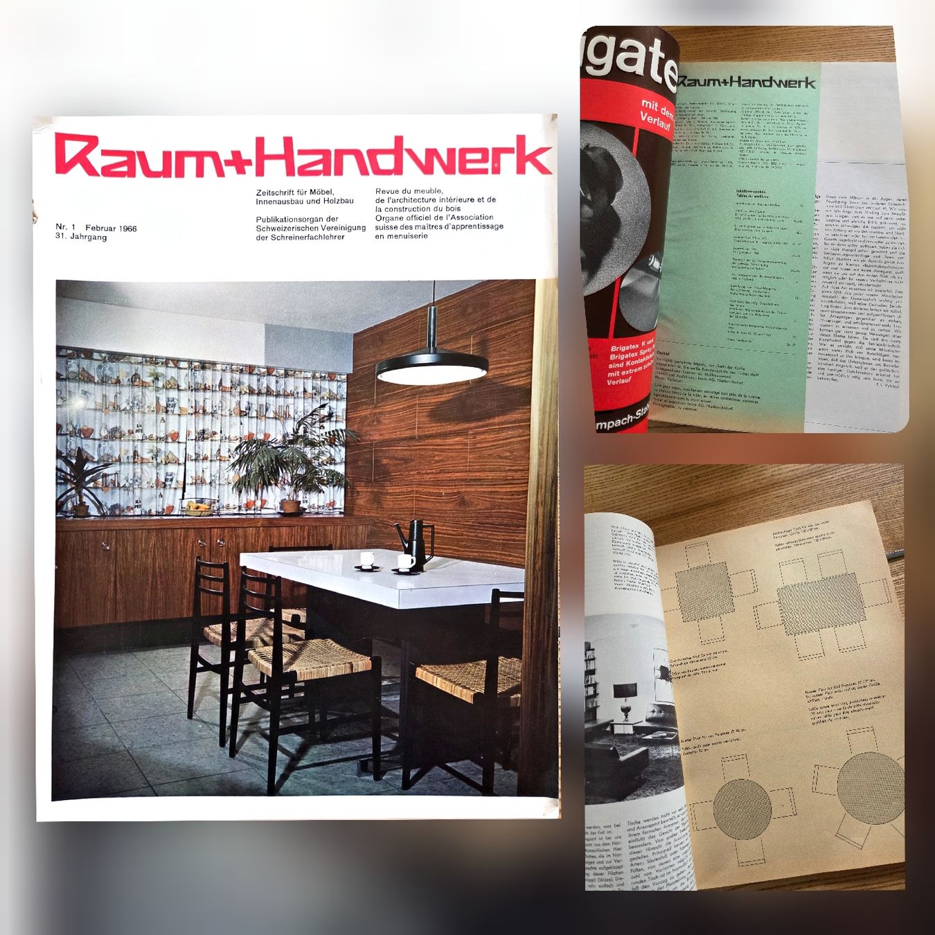Riviste & Magazine: Raum+Handwerk Fachzeitschrift – Usato da Däniken SO venduto da sugar-honey-pie