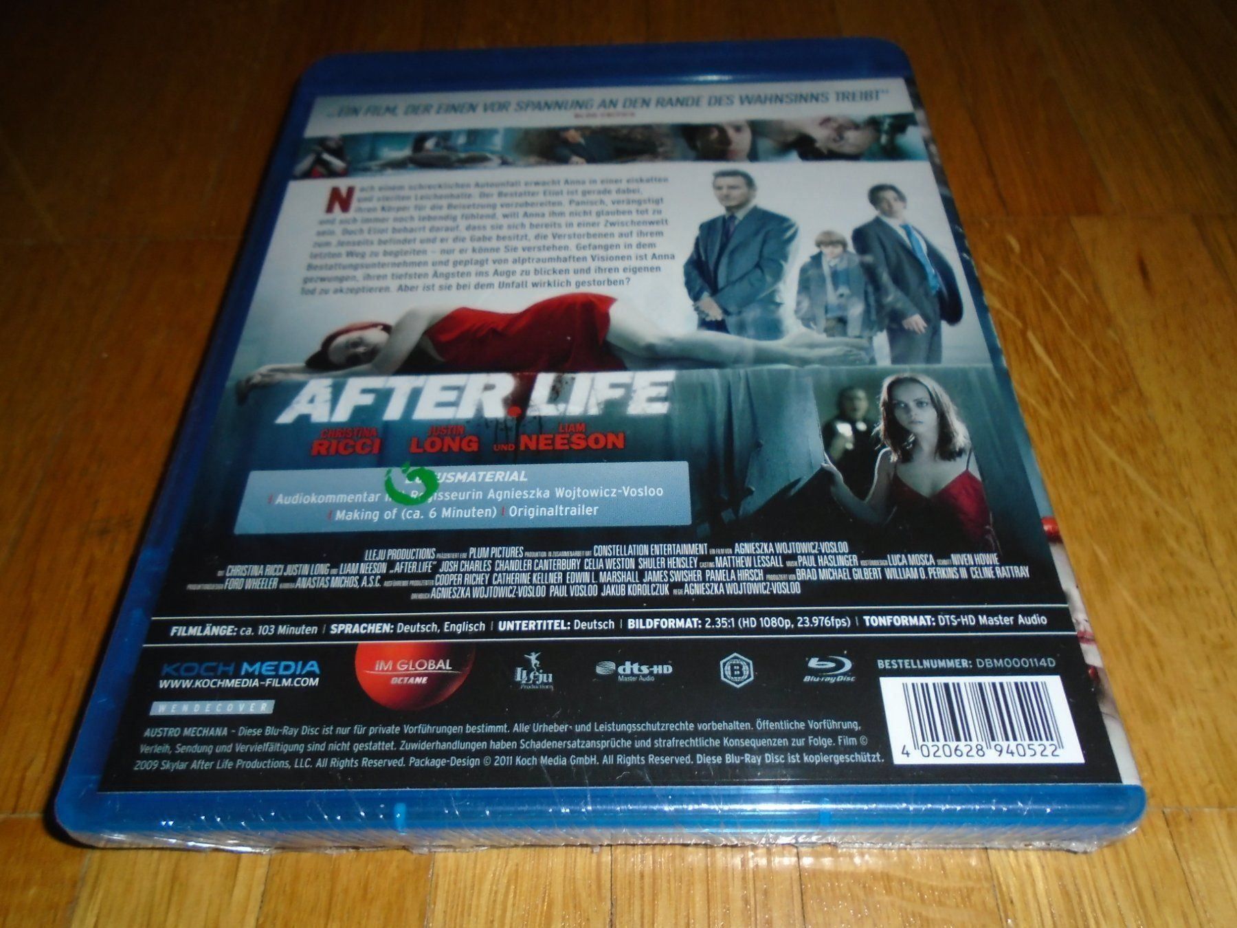 Tutti i DVDs: After.Life - BLU-RAY - UNCUT – Nuovo e nell'imballaggio originale da Basel venduto da havsok 1