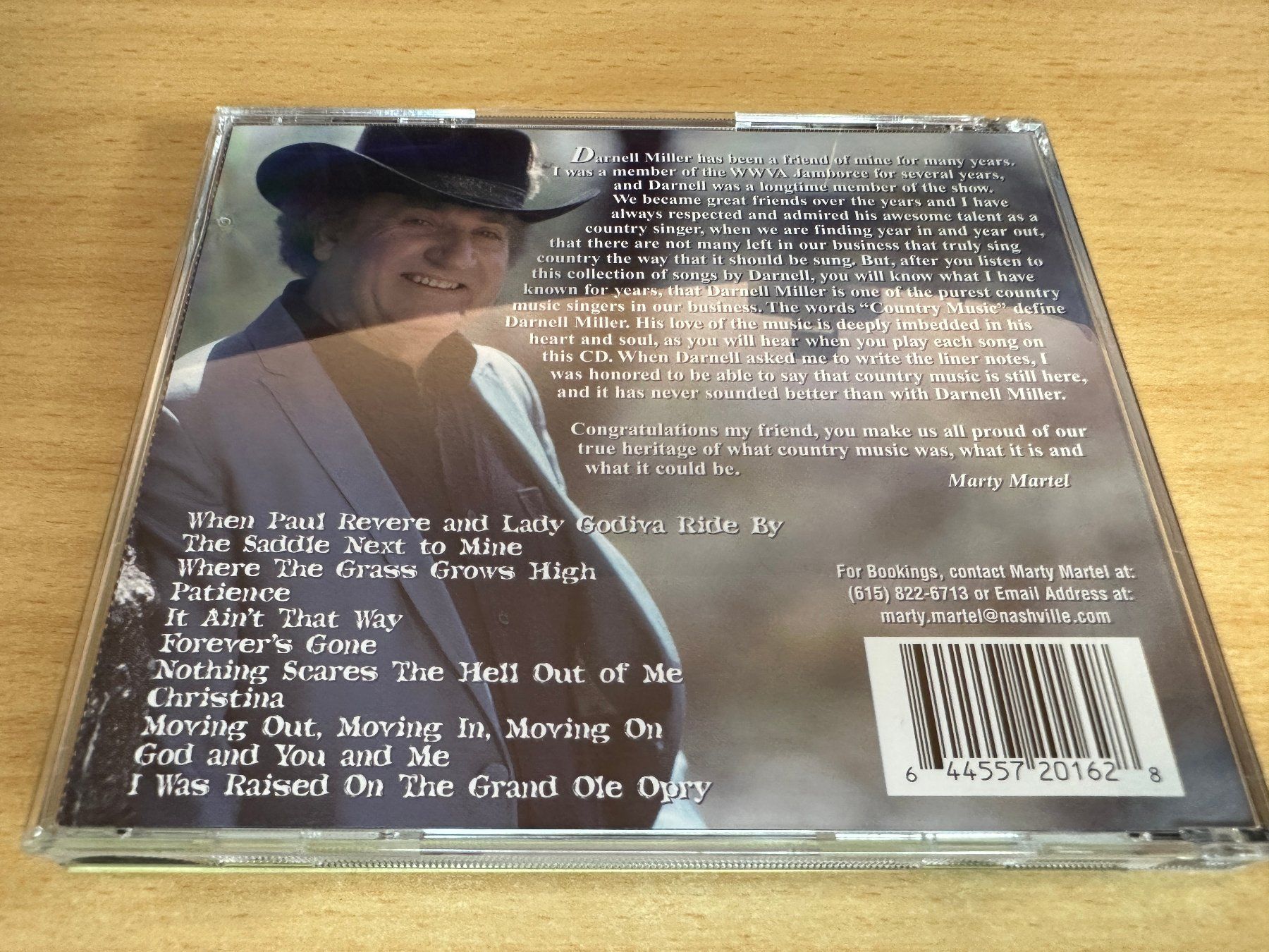 CD: Darnell Miller – Voice Activated – Usato da Rikon im Tösstal venduto da Alpenmutz 1