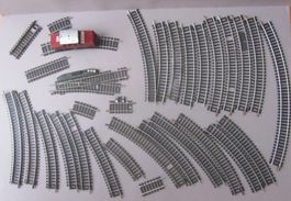 Eisenbahn Zubehör HO Gleise Lokomotive Gebraucht