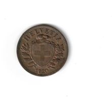 2 Rappen 1920 selten!