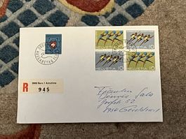 CH FDC  Einschreiben 1971