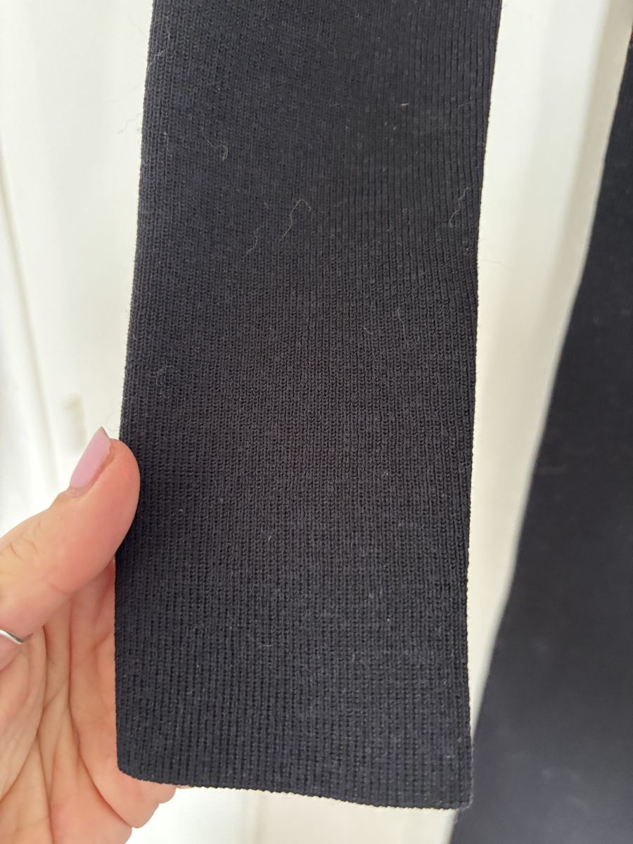 Zara Vestiti: Robe noire à manches longues – Usato da Genève venduto da bha_jcf5 4