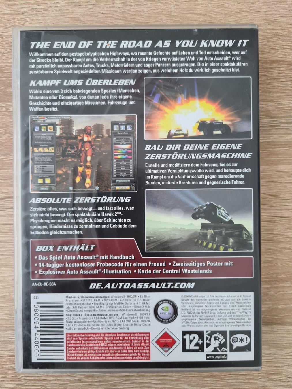 Giochi: Auto Assault (German Cover) + Map - PC – Usato da Carouge GE venduto da Gasco 1