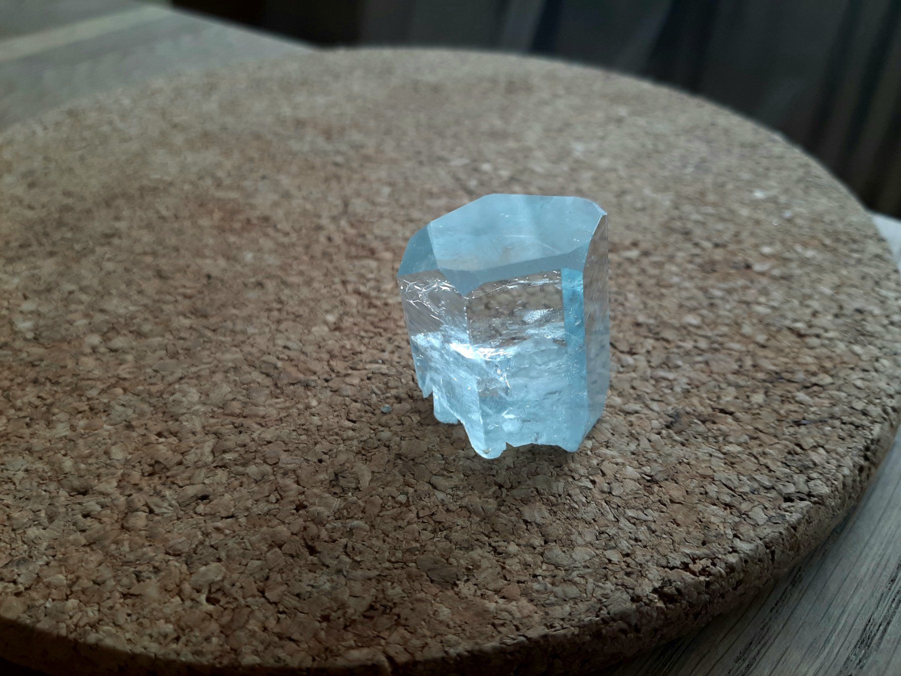 Minerali & Pietre curative: Aquamarin Kristall 204.7ct – Nuovo e nell'imballaggio originale da Winterthur venduto da Muzo7 3