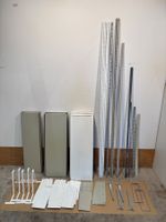 Wandgestell Sortiment verschiedene Systeme gemäss Bilder