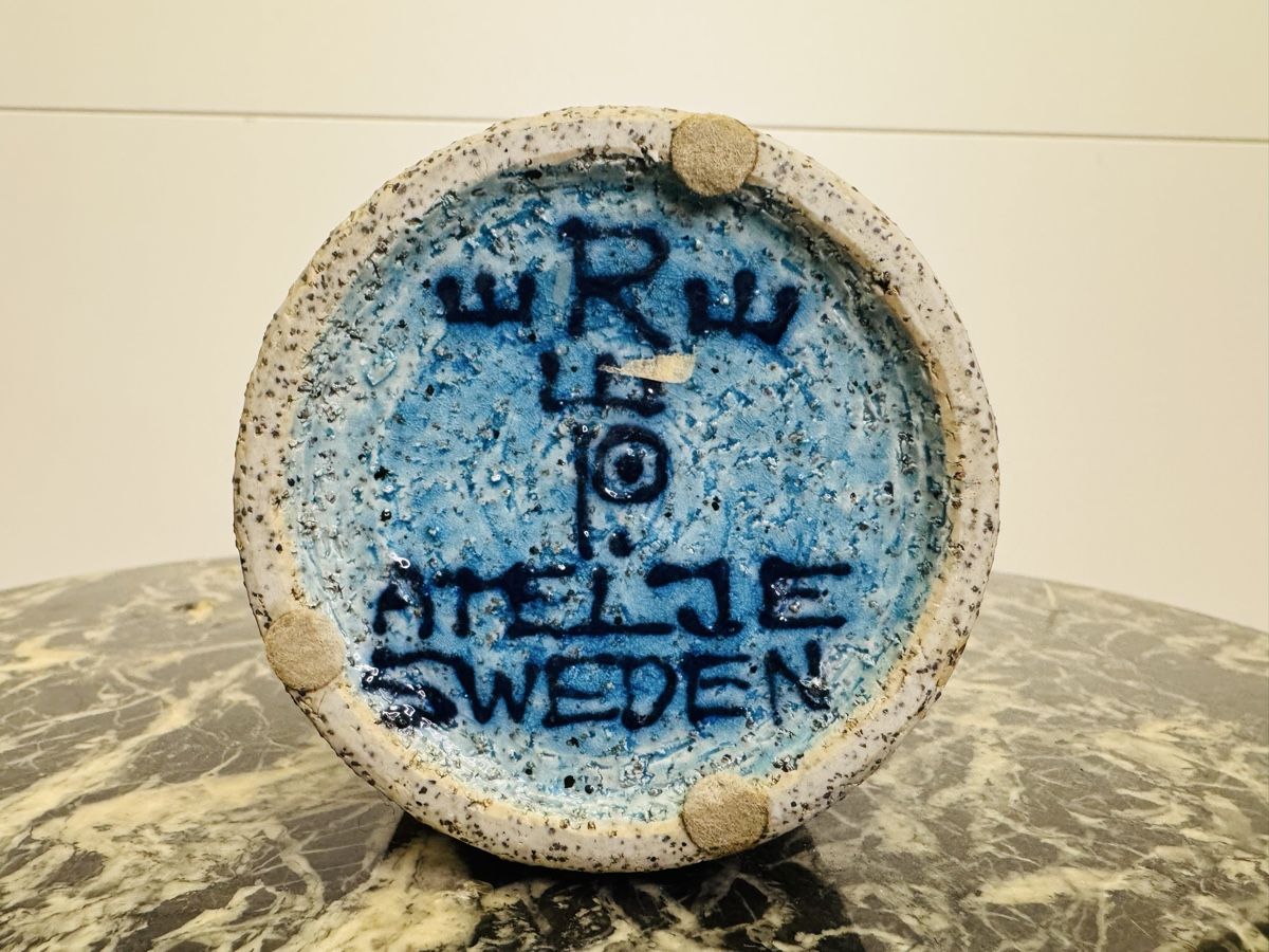 Vasen & Gefässe: Mid-Century Modern Studio Art Ceramic Vase by Inger Persson – Gebraucht aus Zuerich von EMANUELEFEDERICO 2