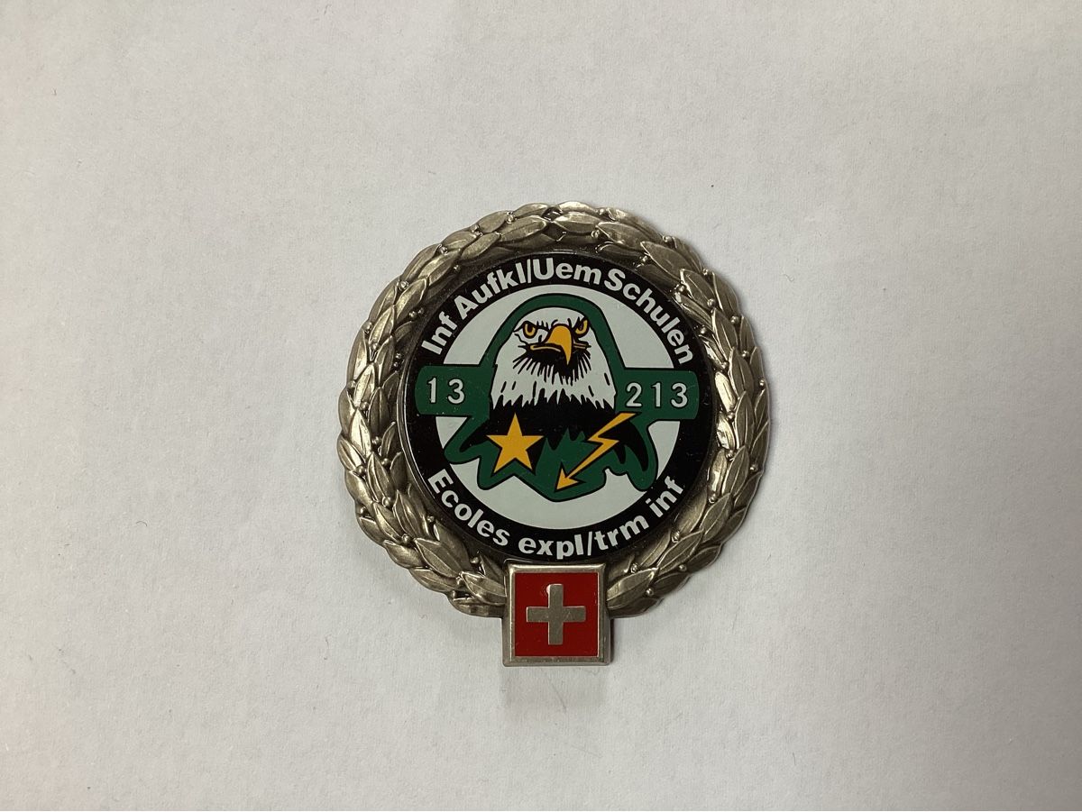 Schweizer Armee Placchette & Badge: Beret Emblem – Usato da niederurnen venduto da Hagugelmann