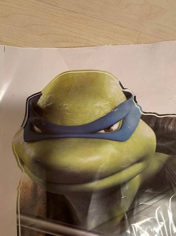 Sticker: Stickers géant Tortue Ninja 80cm – Usato da Cugy VD venduto da dianette81 2