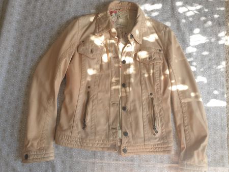 Lederjacket Calvin Klein, vintage, small
