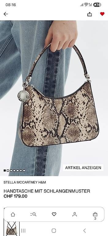 Stella McCartney Borse da donna: STELLA MCCARTNEY x H&M Handtasche – Nuovo e nell'imballaggio originale da Zürich venduto da ele_2q6l 1