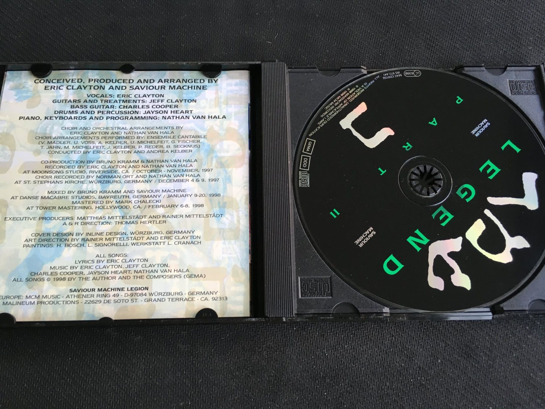 CDs: Saviour Machine - Legend part II -CD- – Gebraucht aus St.Gallen von MedienJoe 1