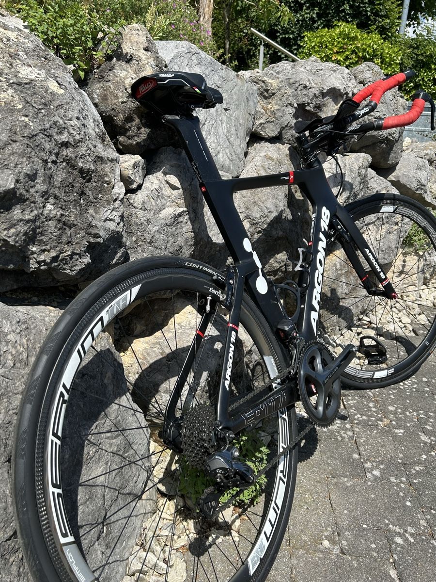 Biciclette: Argon 18 E117 Tri Ultegra Di2 – Usato da Stetten SH venduto da aze_x789 1