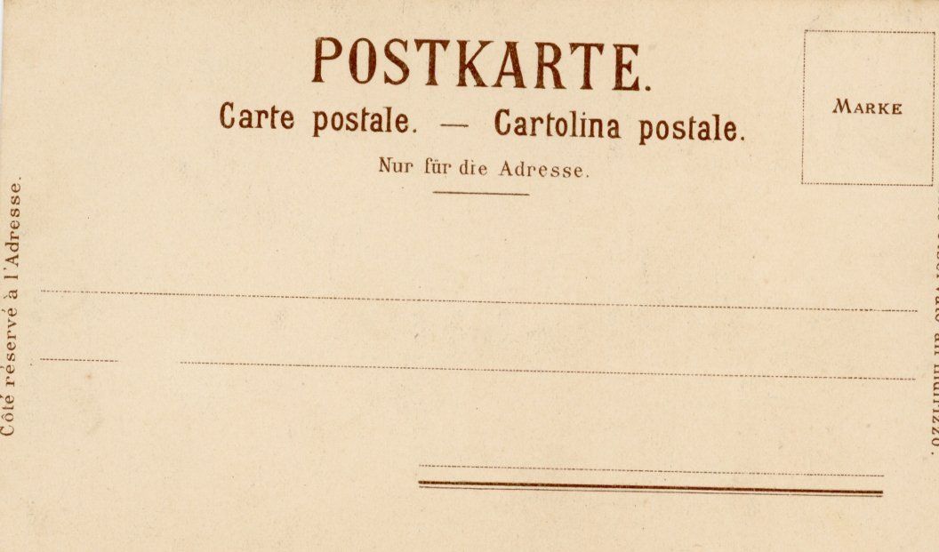 Cartoline postali: Engadin   GR  -    Tracht     ca. 1 9 0 0 – Usato da Brig venduto da Valcards54 1