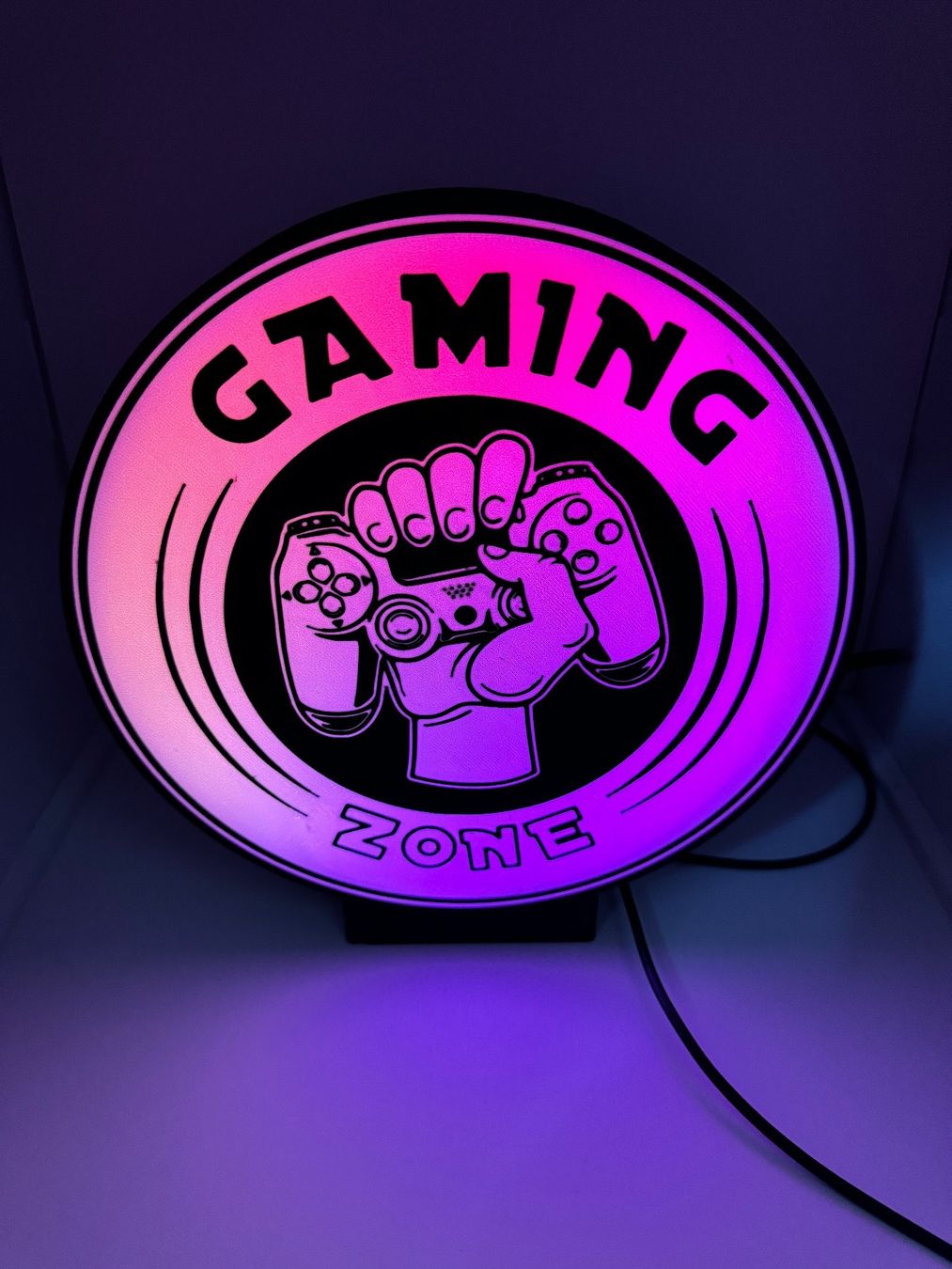 Lampen: Logo lumineux Led SMART GAMING GAMERS – Neu (gemäss Beschreibung) aus Vicques von PAMB3D 5