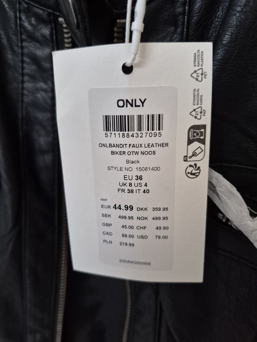 Giacche: Kunstleder-Jacke , Neu, Gr.36 – Nuovo (secondo la descrizione) da Wädenswil venduto da Orso31 3