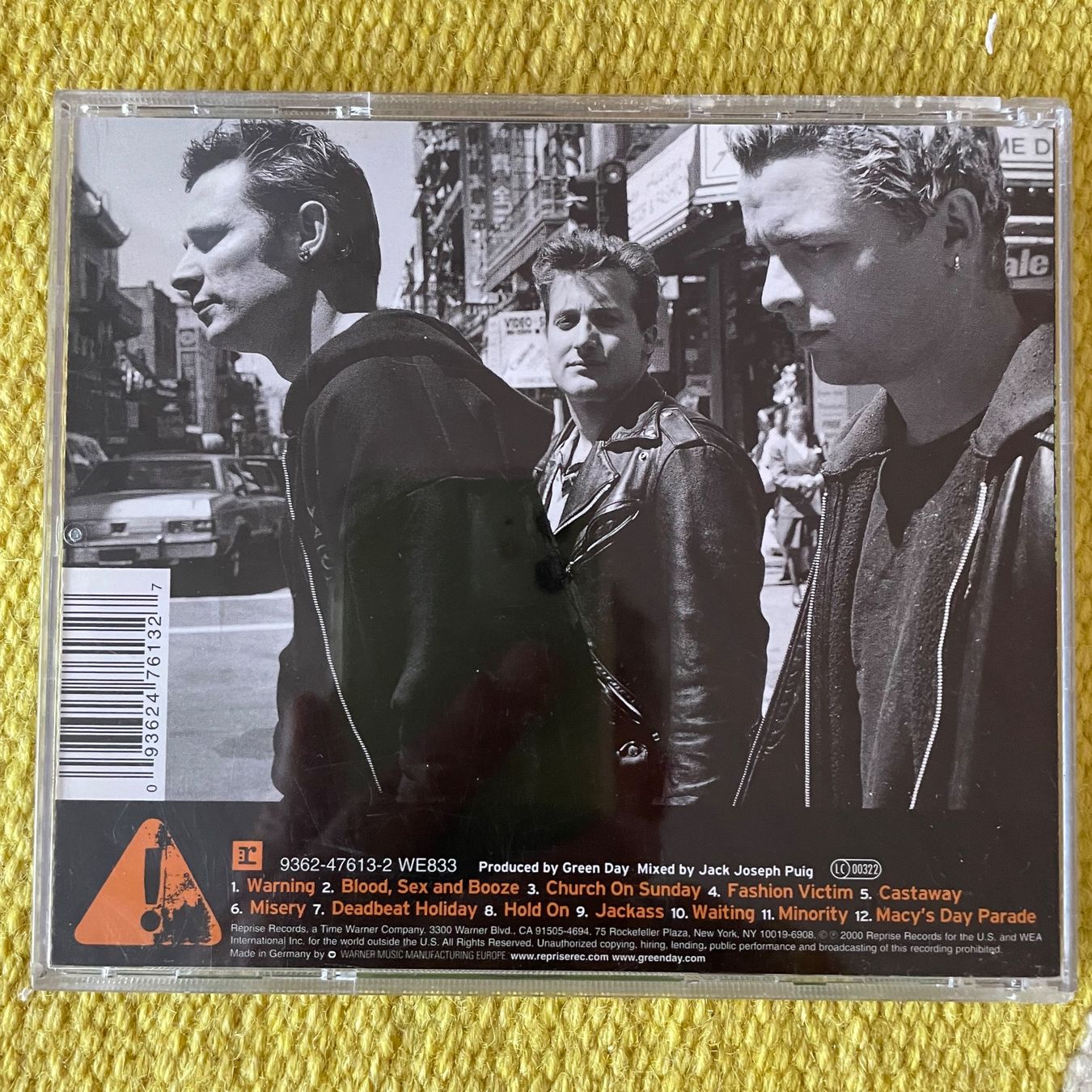 CD: GREEN DAY-WARNING: – Usato da Rorschacherberg venduto da CD-Roli 1