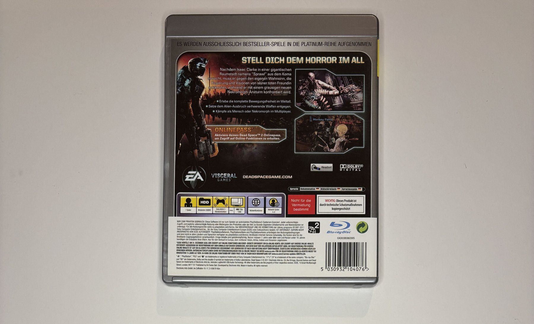 Giochi: PS3 - Dead Space 2 – Usato da Allschwil venduto da Bullach 2