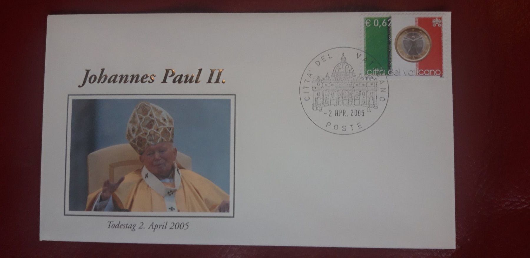Tutti i francobolli: 3x Sonderpostbriefe des Papstes – Usato da Horw venduto da mi.ba