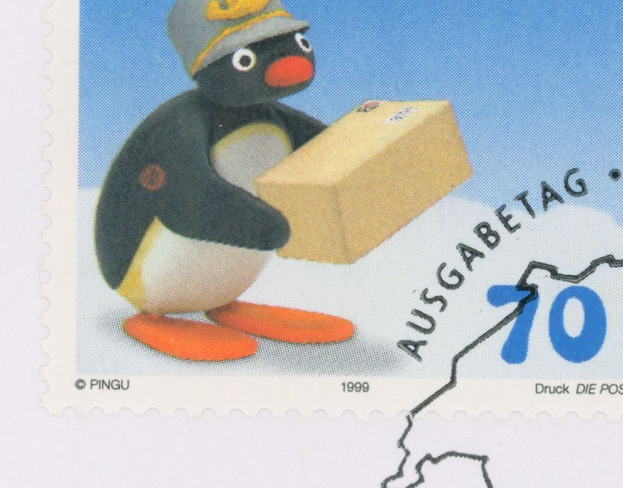 Tous les timbres: 1999 - Pingu - Abart - FDC ET – D'occasion à Schindellegi par leecollect 1