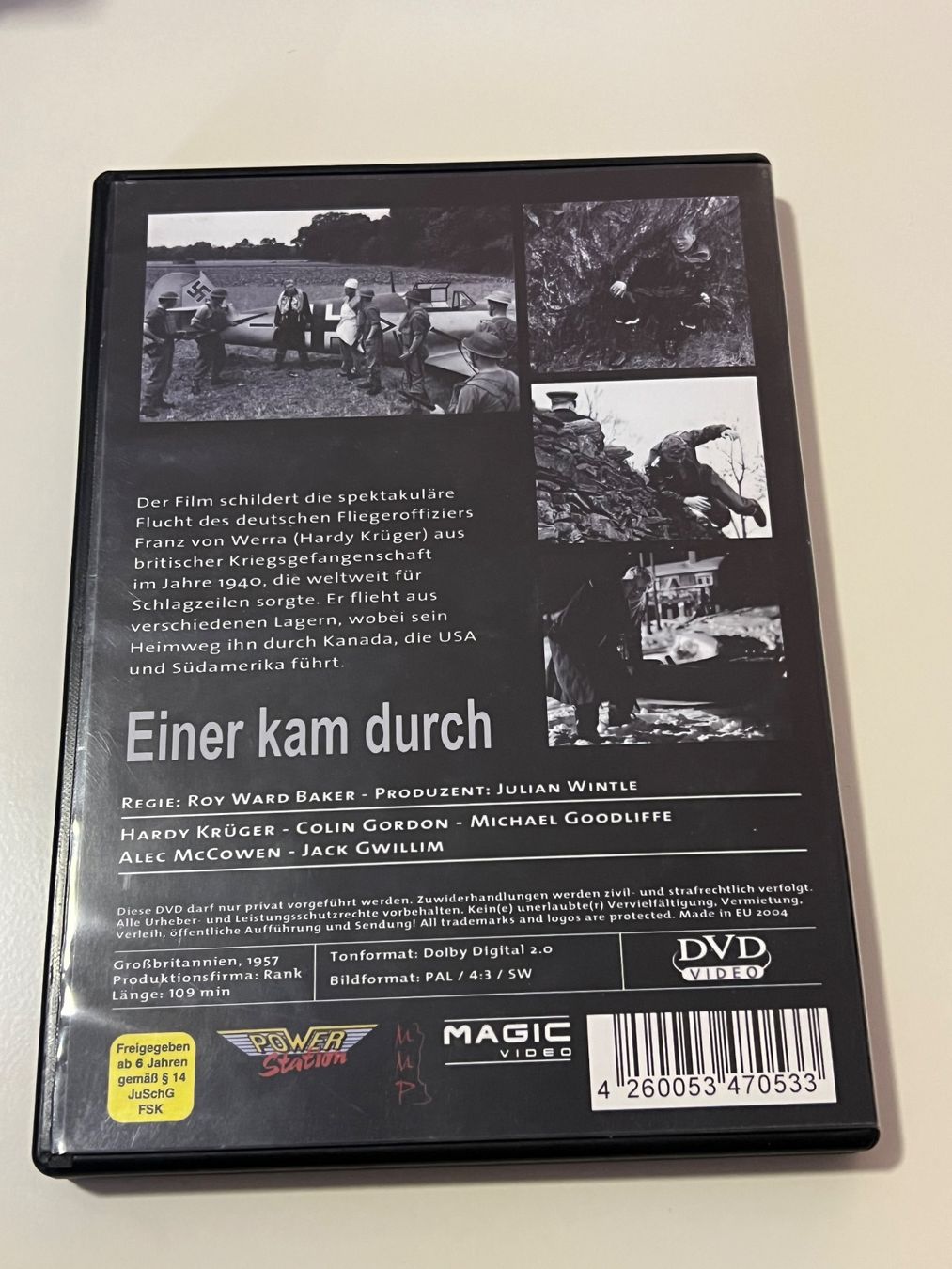 Tutti i DVDs: DVD Einer kam durch - Hardy Krüger – Usato da Altstätten SG venduto da sheamus 1