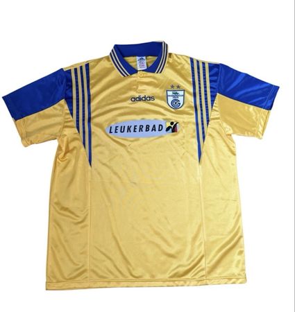 GC GCZ Grasshoppers Zürich Vintage Trikot Leukerbad 1997/98