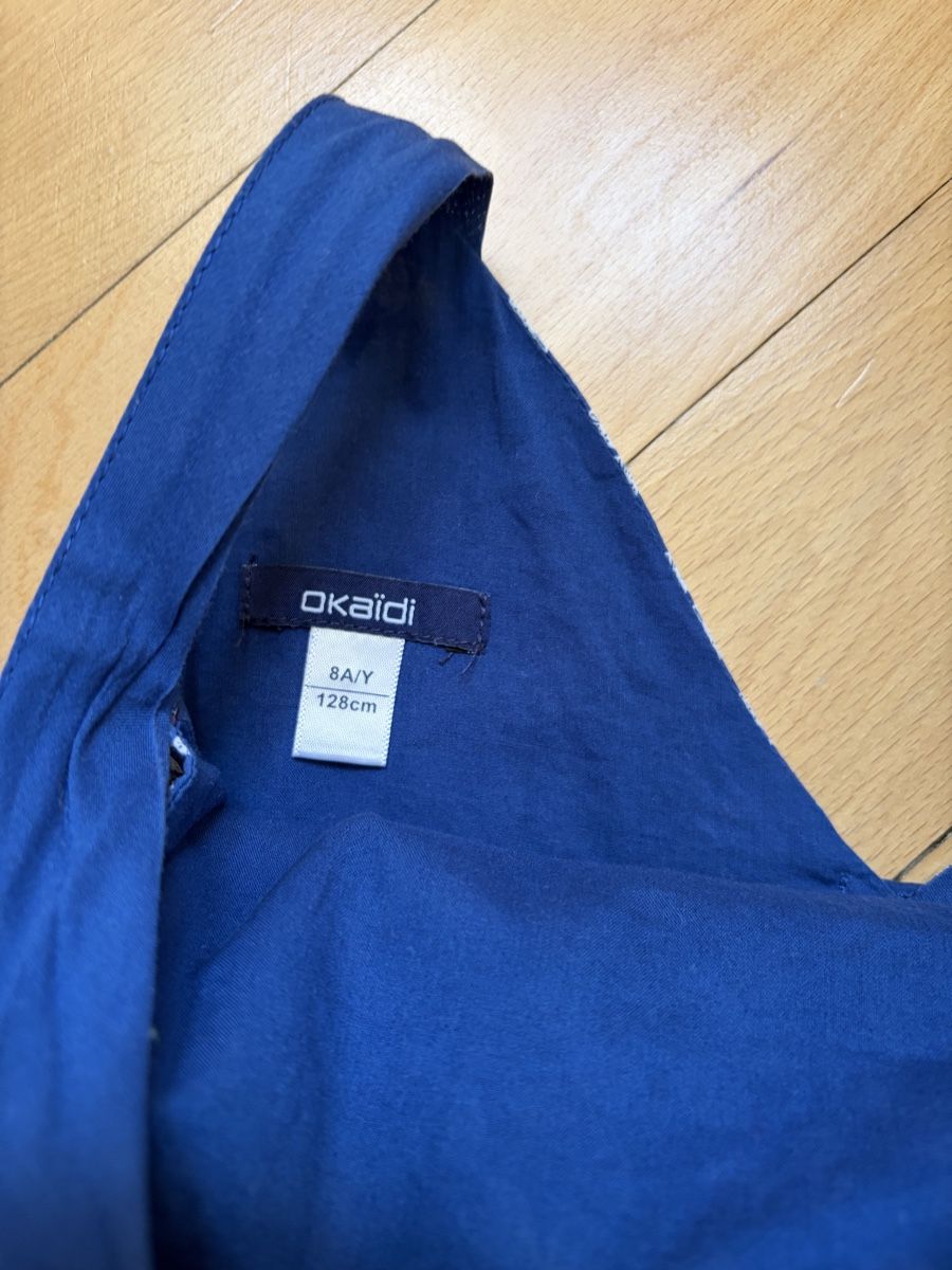 Okaidi Vestiti & Gonne: Robe Okaïdi bleue taille 128 comme neuve  – Nuovo (secondo la descrizione) da Sion venduto da Nelsonkatz 1