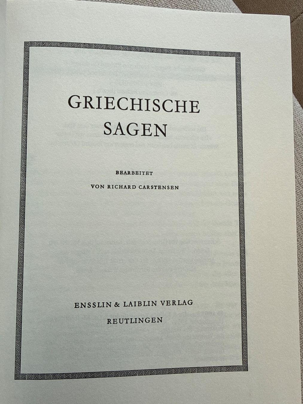 Libri: Buch Griechische Sagen – Usato da Neuhausen venduto da D-MAC 2