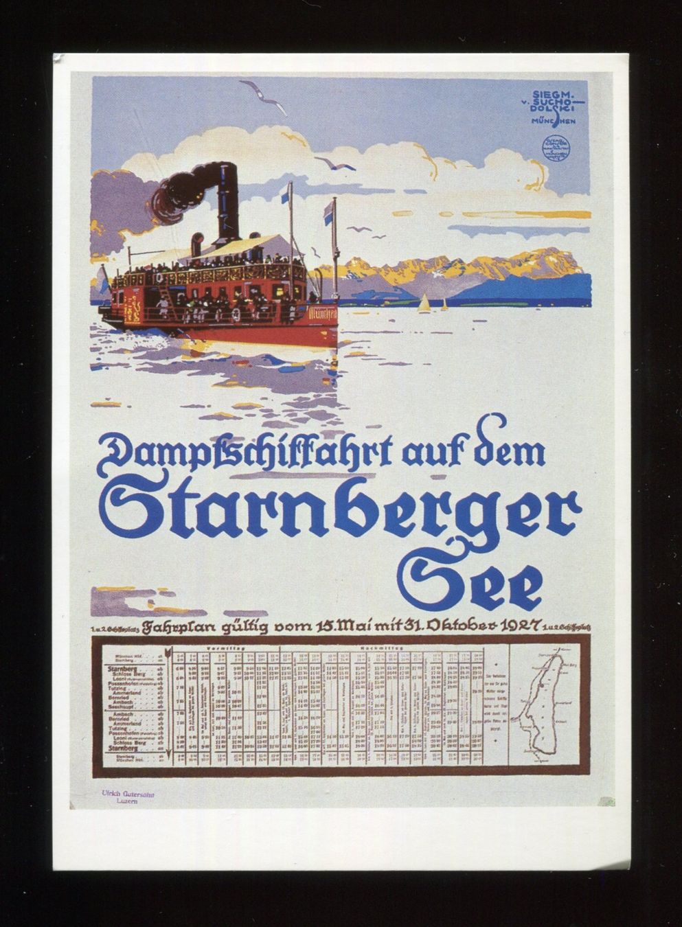 Ansichtskarten: Starnberger See – Gebraucht aus Aarau von Elmaar41
