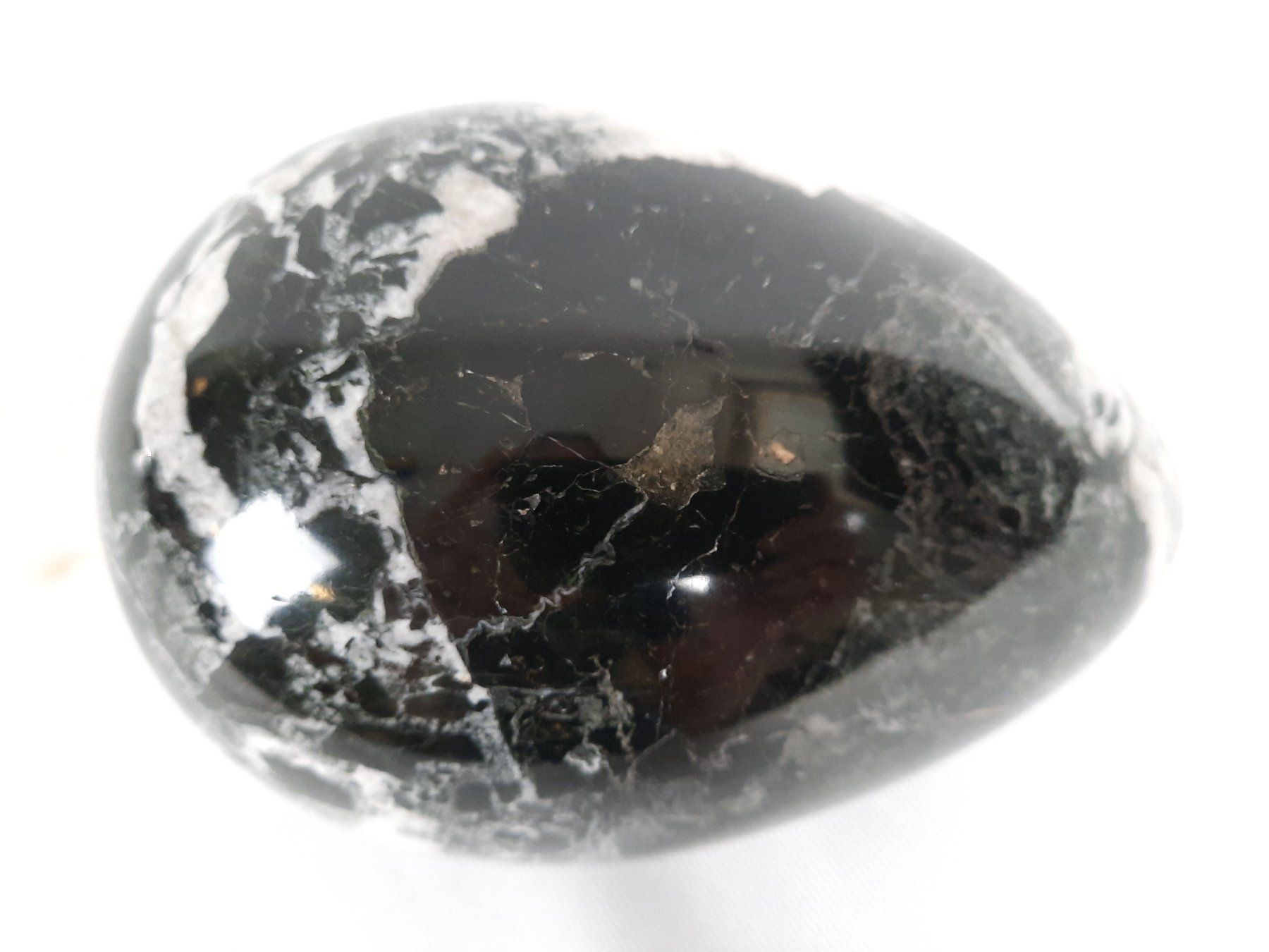 Mineralien & Heilsteine: Stein, Eiform Marmor Optik – Gebraucht aus Beinwil am See von Restwert_Beinwil 8
