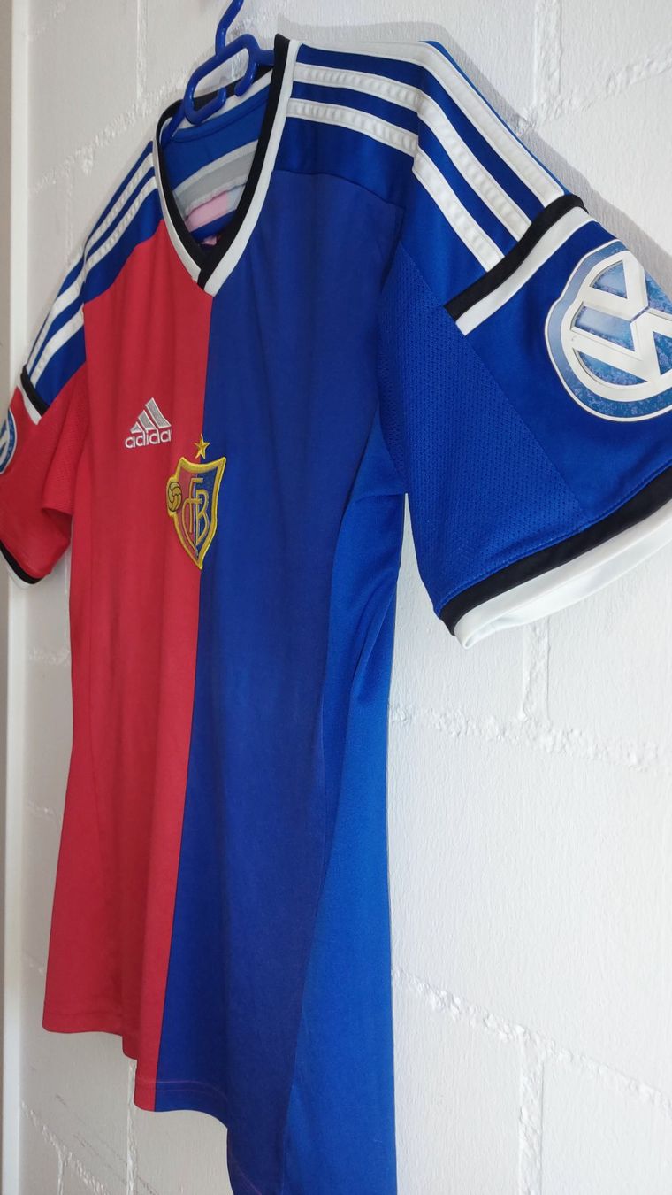 FC Basel Canottiere & Pantaloni: FC Basel Trikot 2014/2015 Gr. S – Usato da Hedingen venduto da Turicun25 6