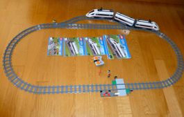 Lego Eisenbahn/ 60051 Hochgeschwindigkeitszug mit BAL
