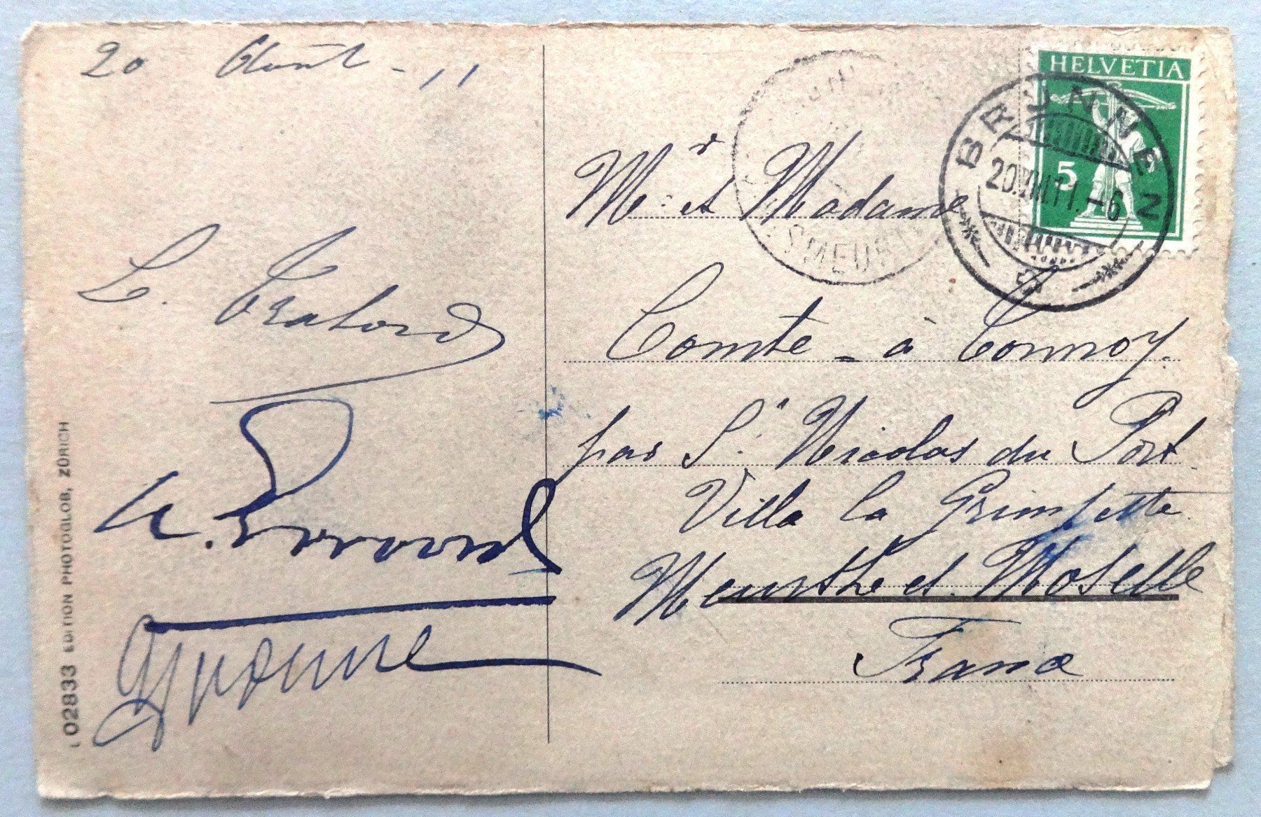 Cartoline postali: Tellskapelle – Difettoso da Fétigny venduto da Billy2miny 1