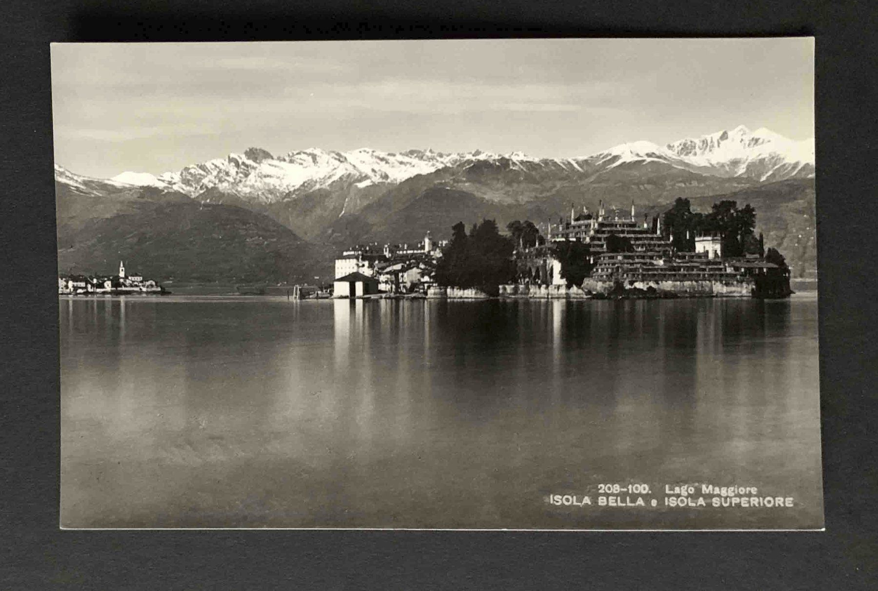 Cartoline postali: AK Lago Maggiore Isola Bella e Superiore – Usato da Goldau venduto da artelier1