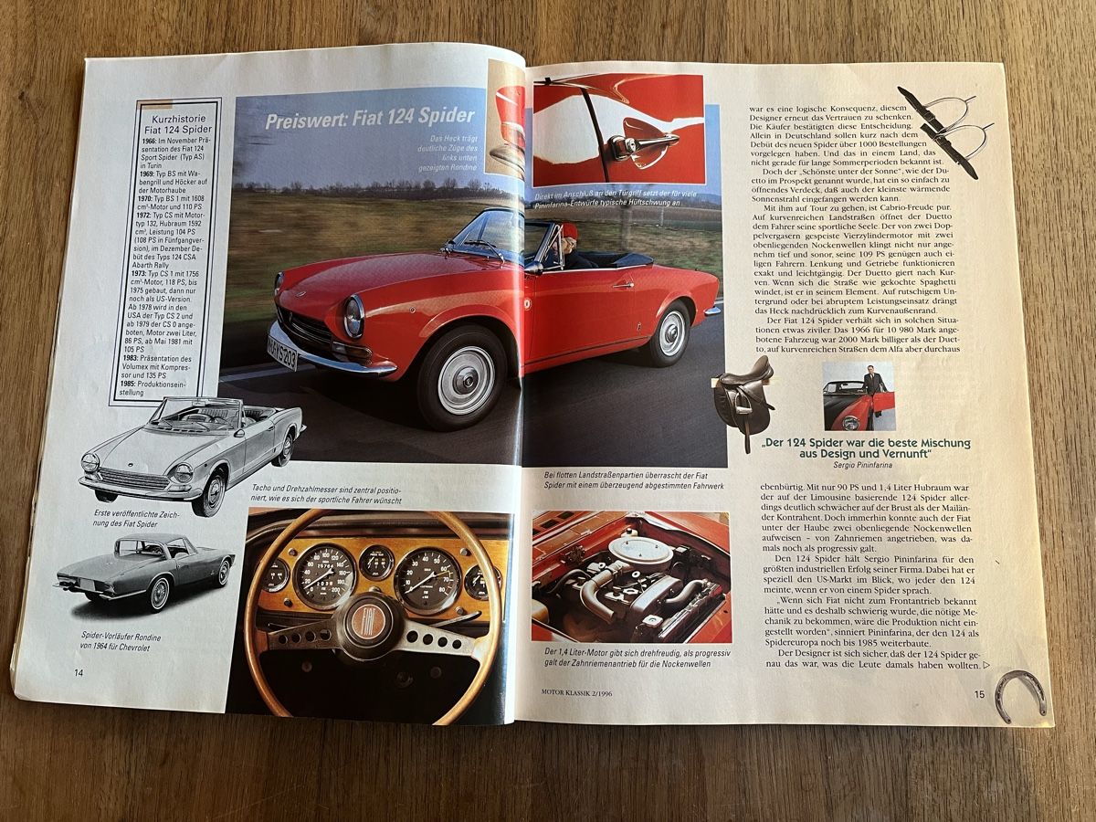Riviste & Magazine: Motorklassik Oldtimer Magazin 02/1996 – Usato da Aarberg venduto da Jakaro 6