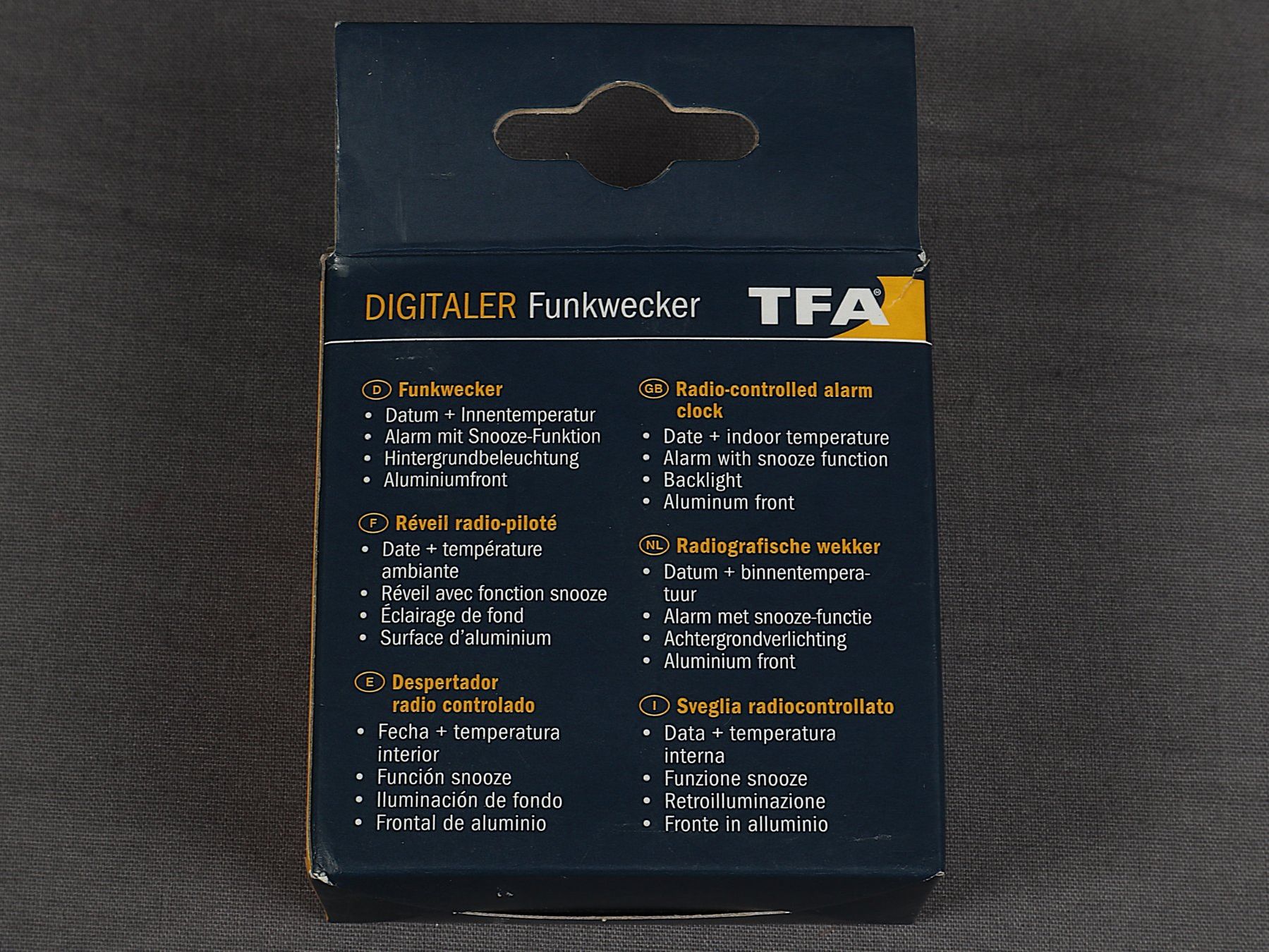 Wecker: TFA Digitaler Funkwecker – Neu (gemäss Beschreibung) aus Steinen von Restwert_Steinen 7