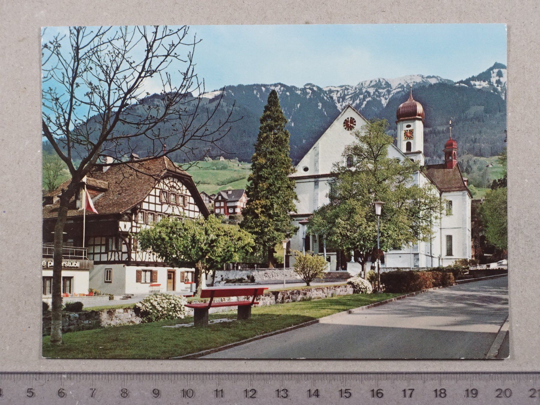 Cartoline postali: Sachseln, Dorfpartie – Usato da Lenzburg venduto da fh1