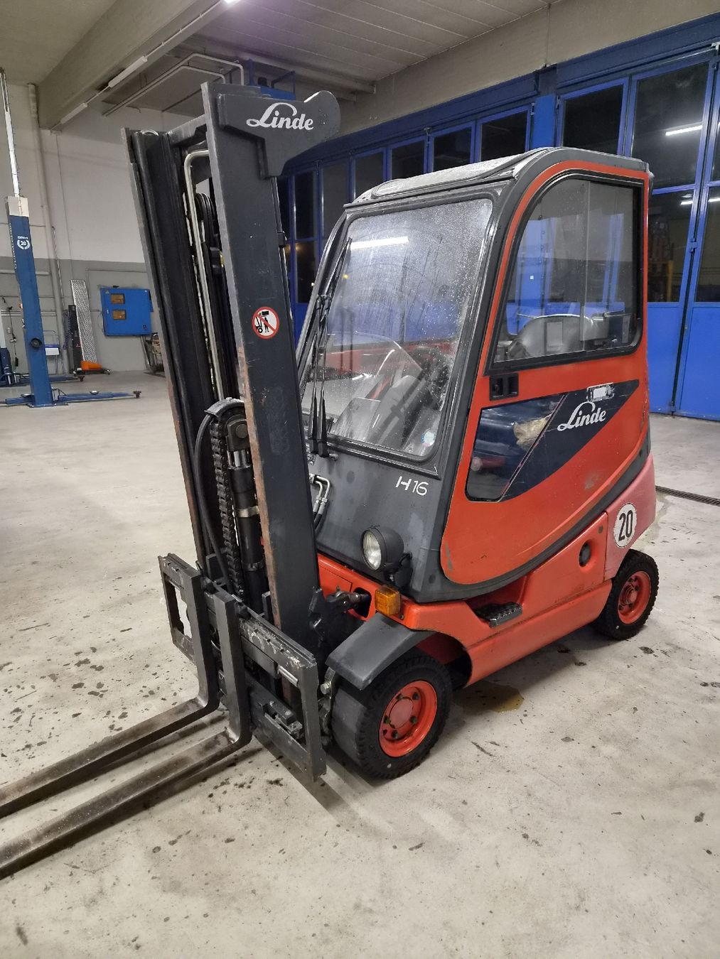 Linde Gabelstapler & Hubwagen: Linde H16 Stapler Diesel – Gebraucht aus Eichberg von Asrael4 2