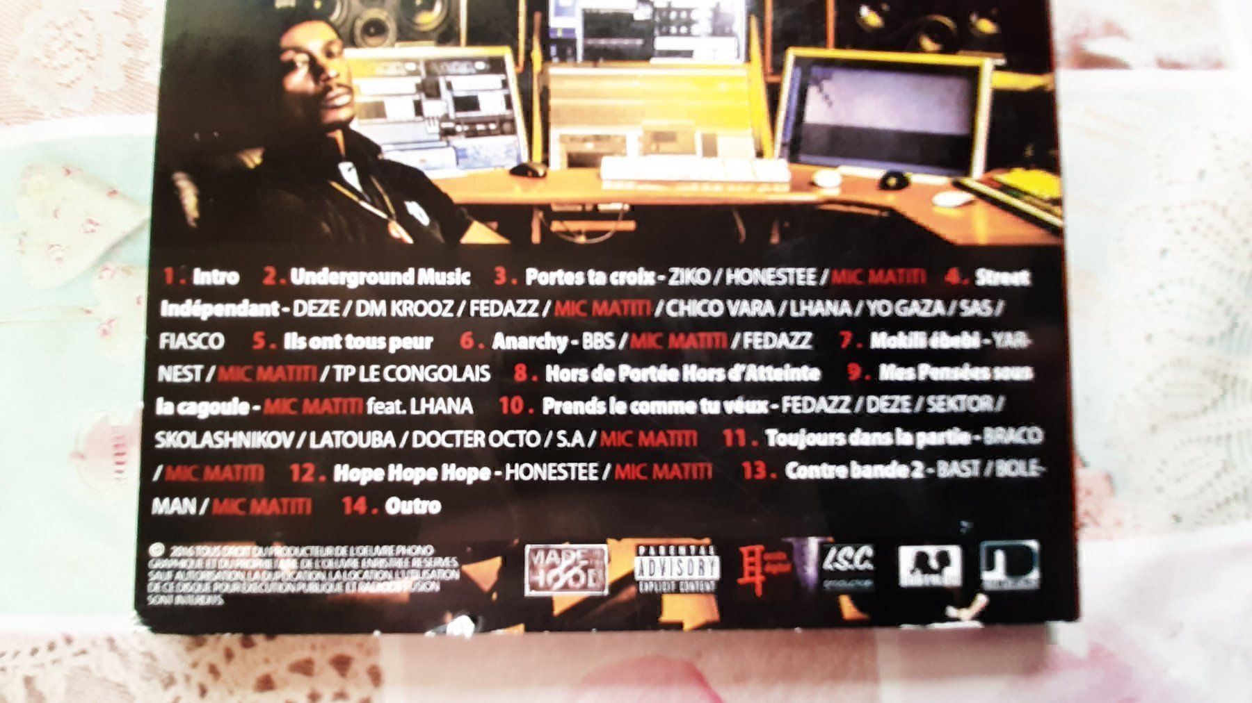 CDs: CD Mic Matiti - LCB - Rap, Hip Hop – Gebraucht aus Pully von bro_n52j 2