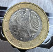 Pièce de 1 € âne 2002 